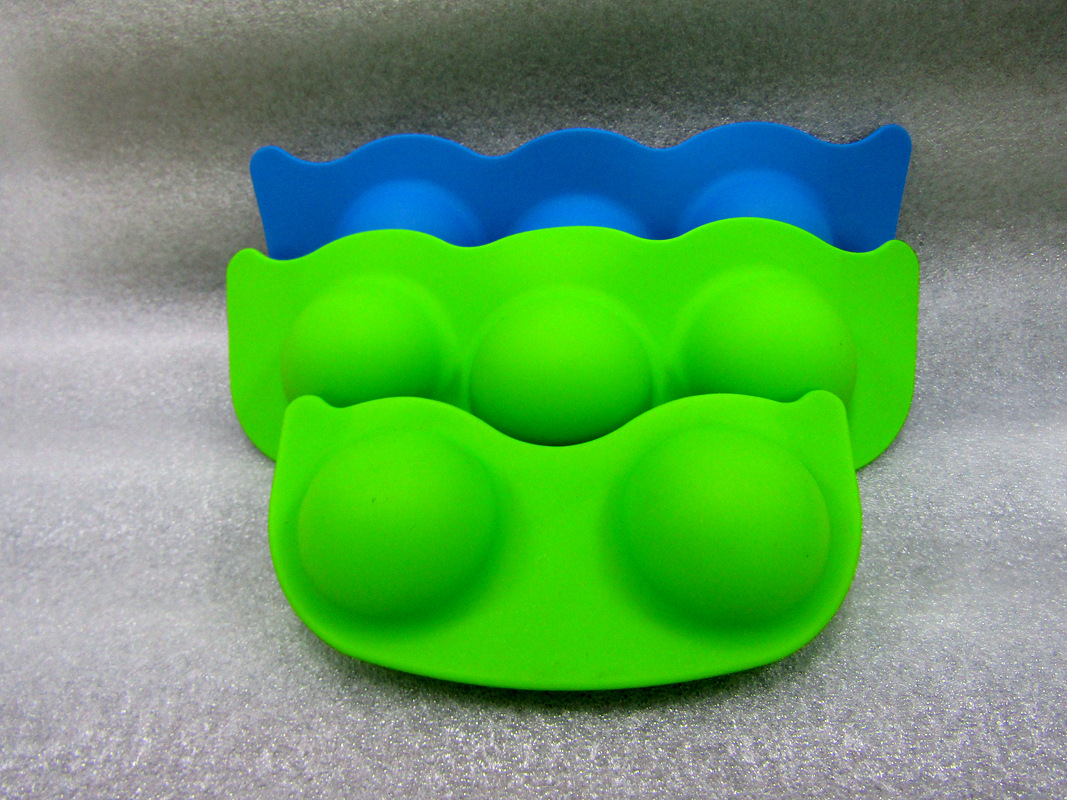 Pea pods, silicone ice cube, si